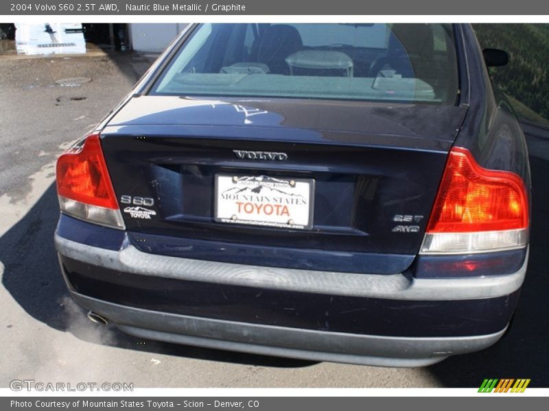 Nautic Blue Metallic / Graphite 2004 Volvo S60 2.5T AWD