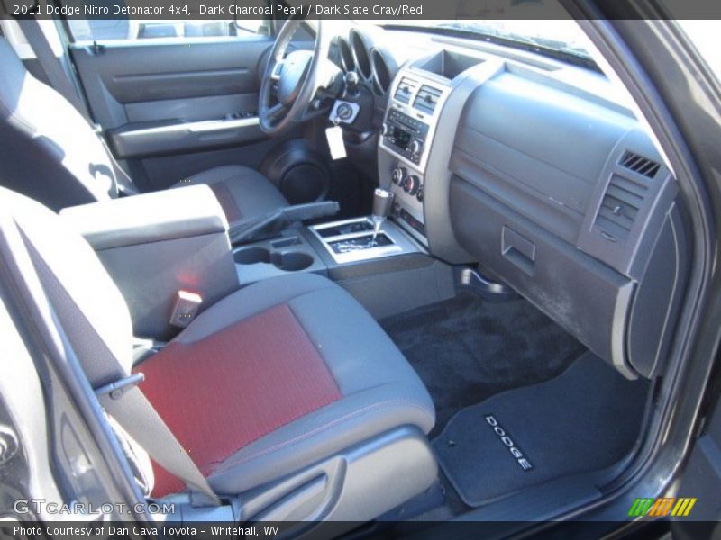  2011 Nitro Detonator 4x4 Dark Slate Gray/Red Interior