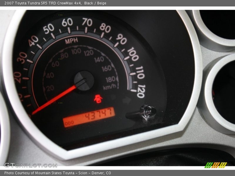 Black / Beige 2007 Toyota Tundra SR5 TRD CrewMax 4x4