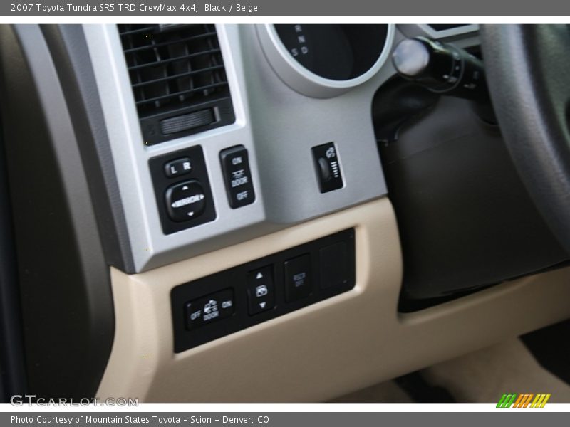 Black / Beige 2007 Toyota Tundra SR5 TRD CrewMax 4x4