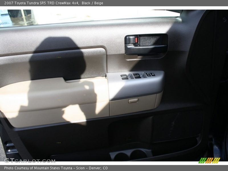 Black / Beige 2007 Toyota Tundra SR5 TRD CrewMax 4x4