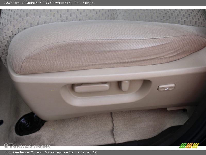 Black / Beige 2007 Toyota Tundra SR5 TRD CrewMax 4x4