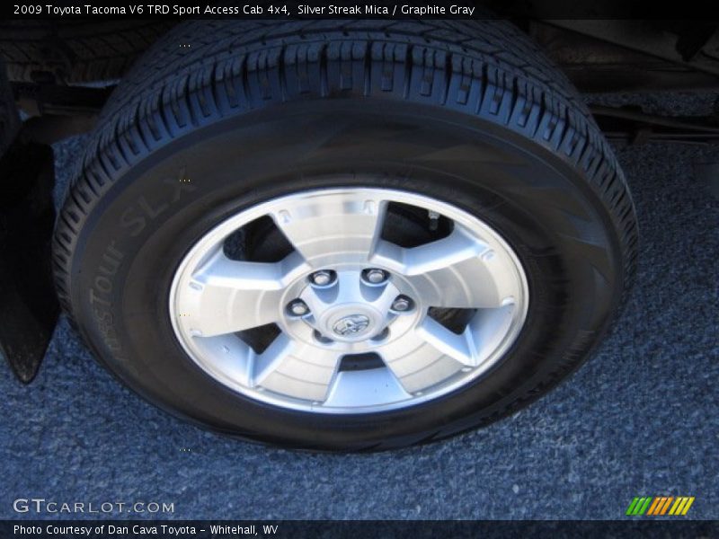 Silver Streak Mica / Graphite Gray 2009 Toyota Tacoma V6 TRD Sport Access Cab 4x4