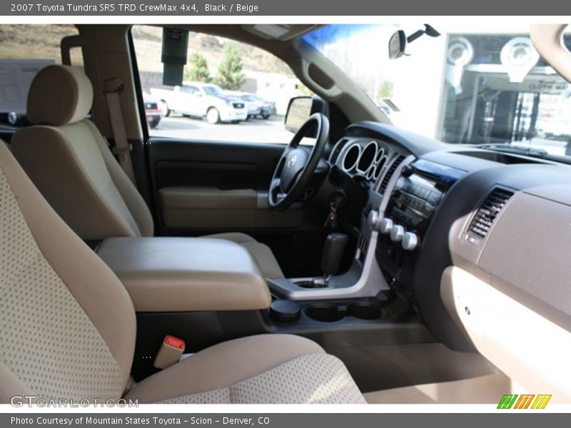 Black / Beige 2007 Toyota Tundra SR5 TRD CrewMax 4x4