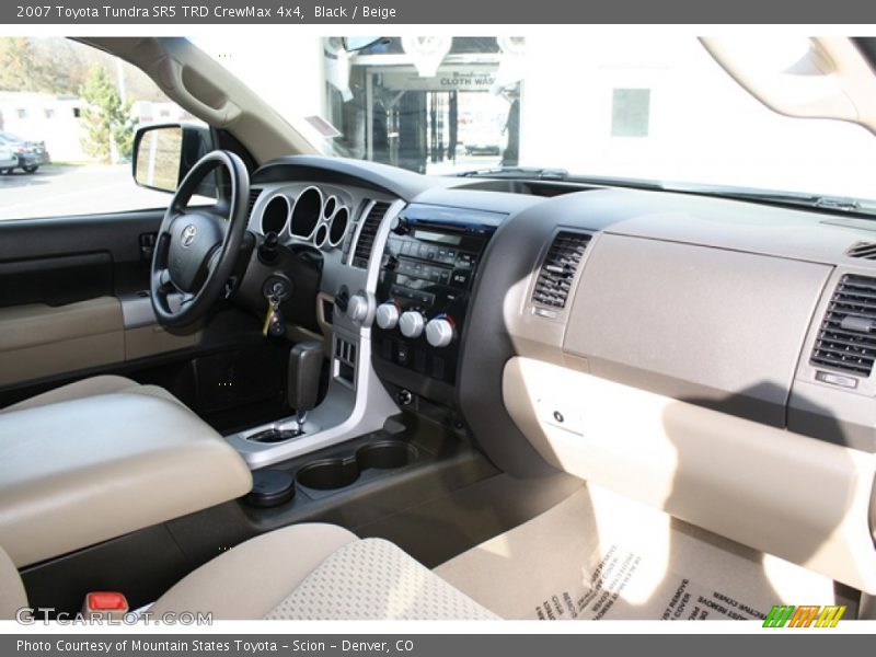Black / Beige 2007 Toyota Tundra SR5 TRD CrewMax 4x4