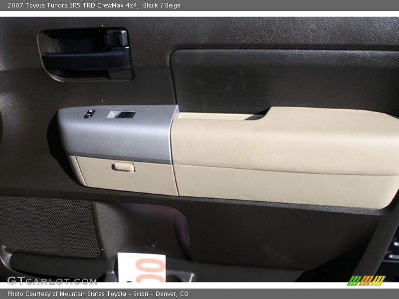 Black / Beige 2007 Toyota Tundra SR5 TRD CrewMax 4x4