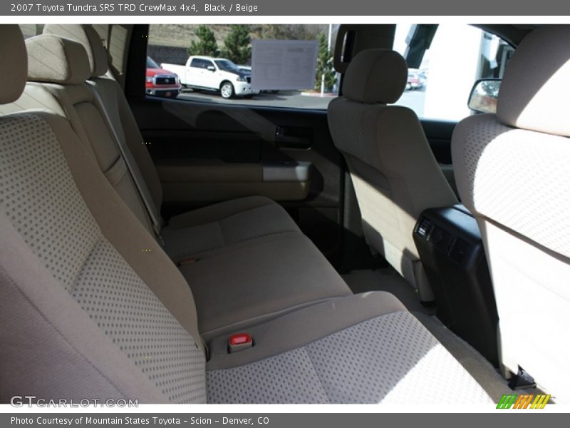 Black / Beige 2007 Toyota Tundra SR5 TRD CrewMax 4x4