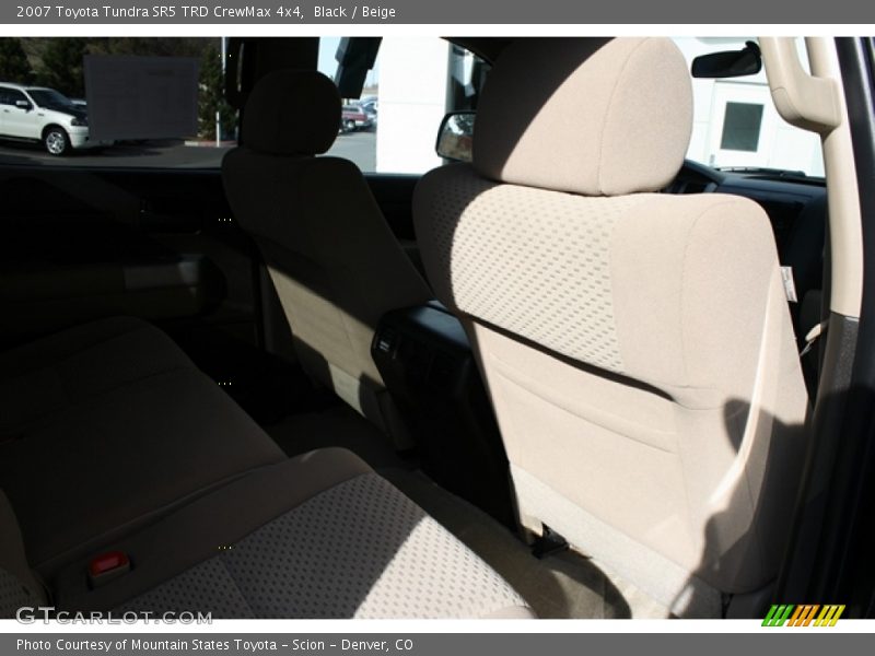 Black / Beige 2007 Toyota Tundra SR5 TRD CrewMax 4x4