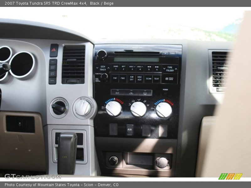 Black / Beige 2007 Toyota Tundra SR5 TRD CrewMax 4x4