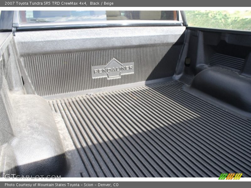 Black / Beige 2007 Toyota Tundra SR5 TRD CrewMax 4x4