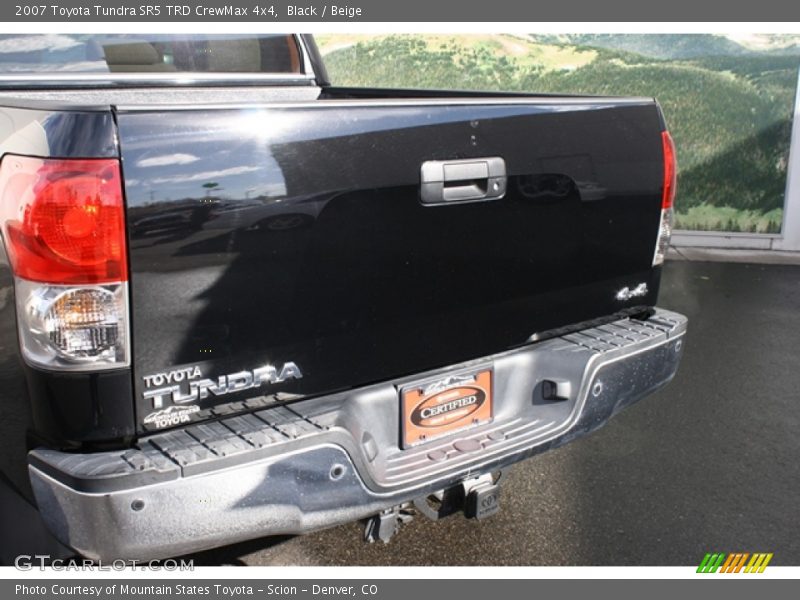 Black / Beige 2007 Toyota Tundra SR5 TRD CrewMax 4x4