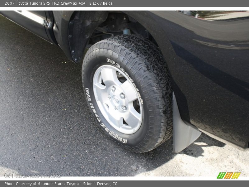 Black / Beige 2007 Toyota Tundra SR5 TRD CrewMax 4x4