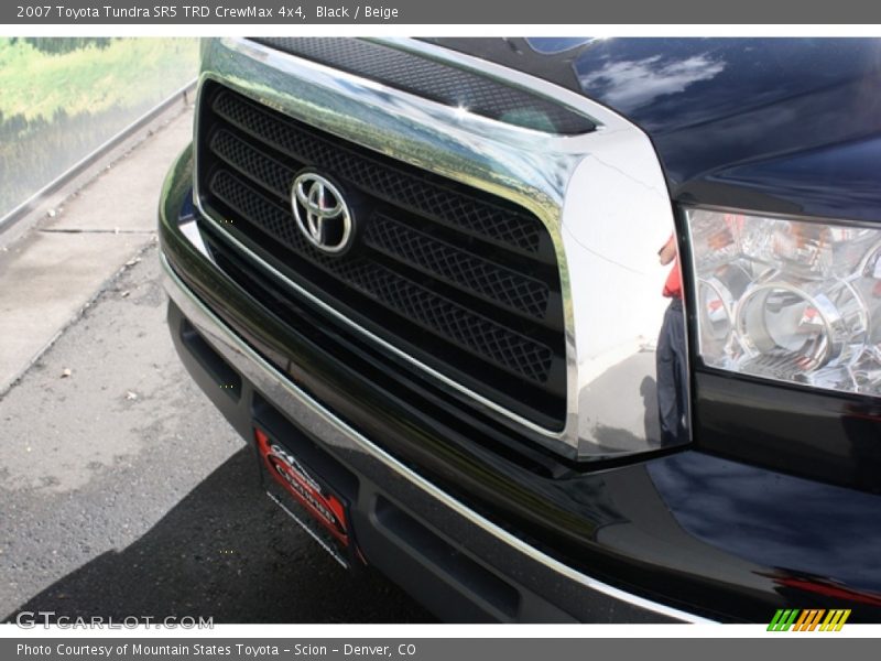 Black / Beige 2007 Toyota Tundra SR5 TRD CrewMax 4x4