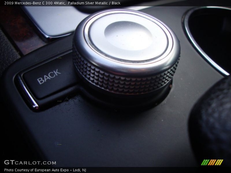 Palladium Silver Metallic / Black 2009 Mercedes-Benz C 300 4Matic