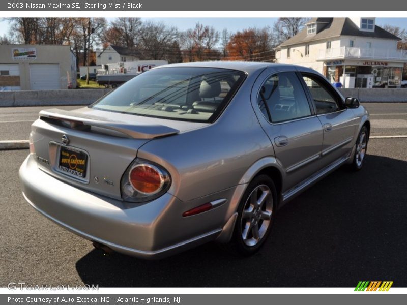 Sterling Mist / Black 2003 Nissan Maxima SE