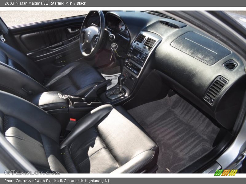 Sterling Mist / Black 2003 Nissan Maxima SE