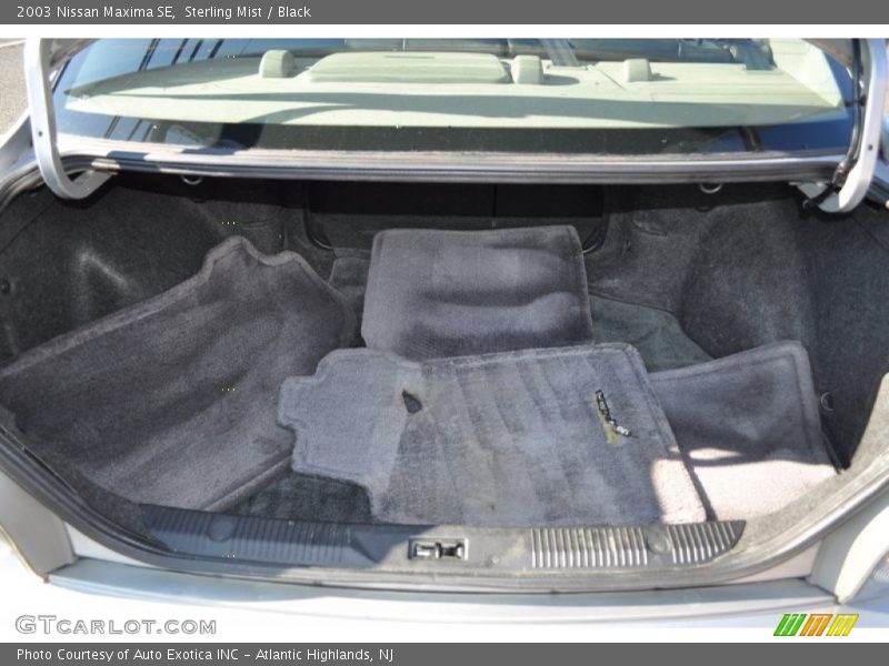 Sterling Mist / Black 2003 Nissan Maxima SE