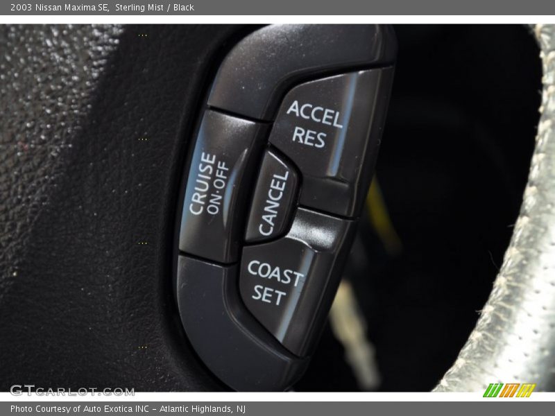 Sterling Mist / Black 2003 Nissan Maxima SE