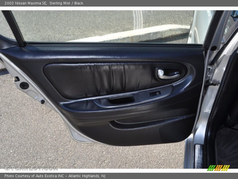 Sterling Mist / Black 2003 Nissan Maxima SE