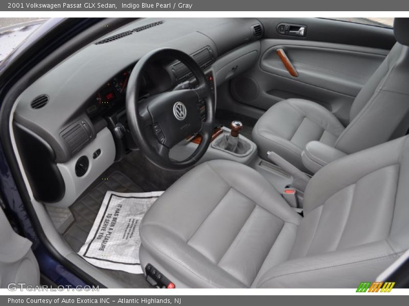  2001 Passat GLX Sedan Gray Interior