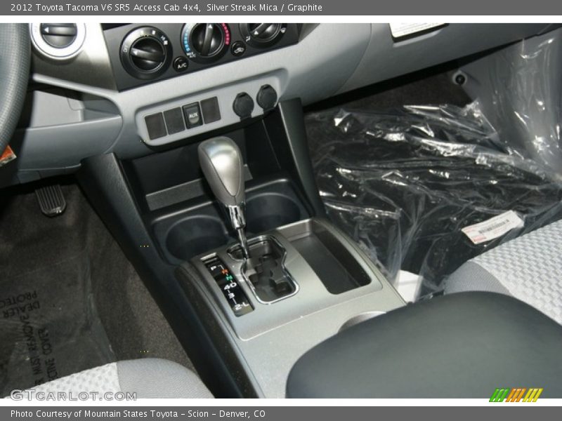 Silver Streak Mica / Graphite 2012 Toyota Tacoma V6 SR5 Access Cab 4x4