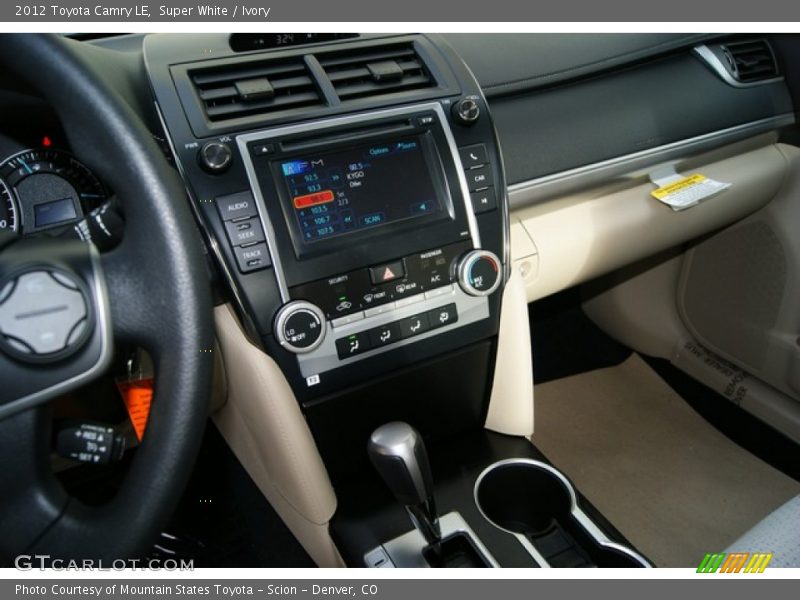 Super White / Ivory 2012 Toyota Camry LE