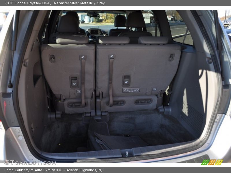 Alabaster Silver Metallic / Gray 2010 Honda Odyssey EX-L