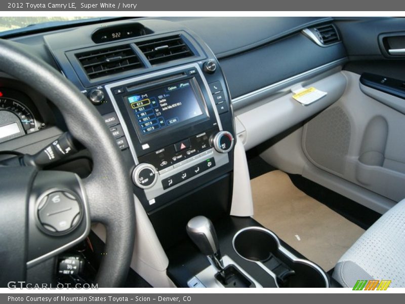 Super White / Ivory 2012 Toyota Camry LE