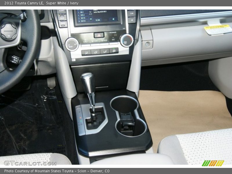 Super White / Ivory 2012 Toyota Camry LE
