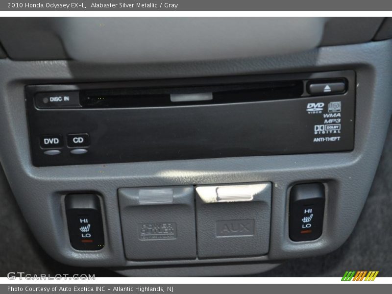 Alabaster Silver Metallic / Gray 2010 Honda Odyssey EX-L