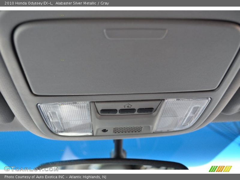 Alabaster Silver Metallic / Gray 2010 Honda Odyssey EX-L
