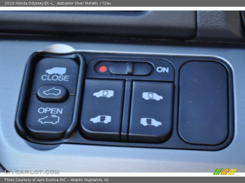 Alabaster Silver Metallic / Gray 2010 Honda Odyssey EX-L