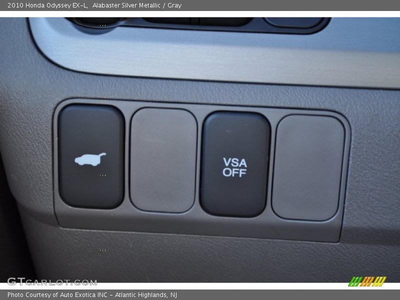 Alabaster Silver Metallic / Gray 2010 Honda Odyssey EX-L