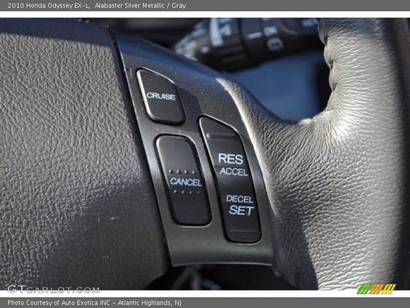 Alabaster Silver Metallic / Gray 2010 Honda Odyssey EX-L