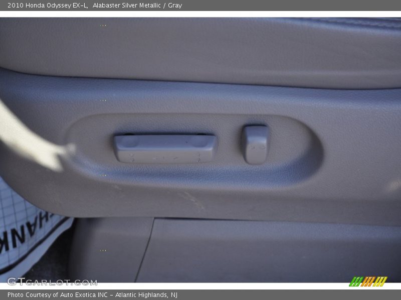 Alabaster Silver Metallic / Gray 2010 Honda Odyssey EX-L