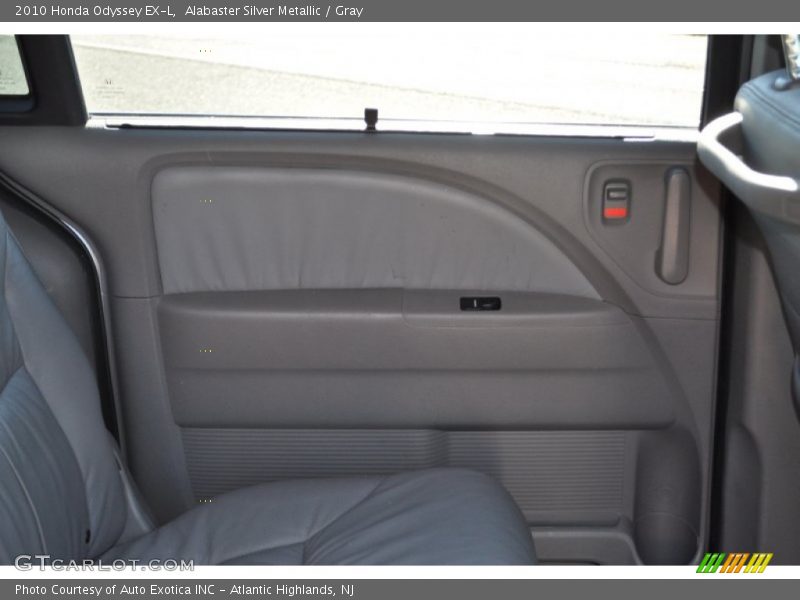 Alabaster Silver Metallic / Gray 2010 Honda Odyssey EX-L