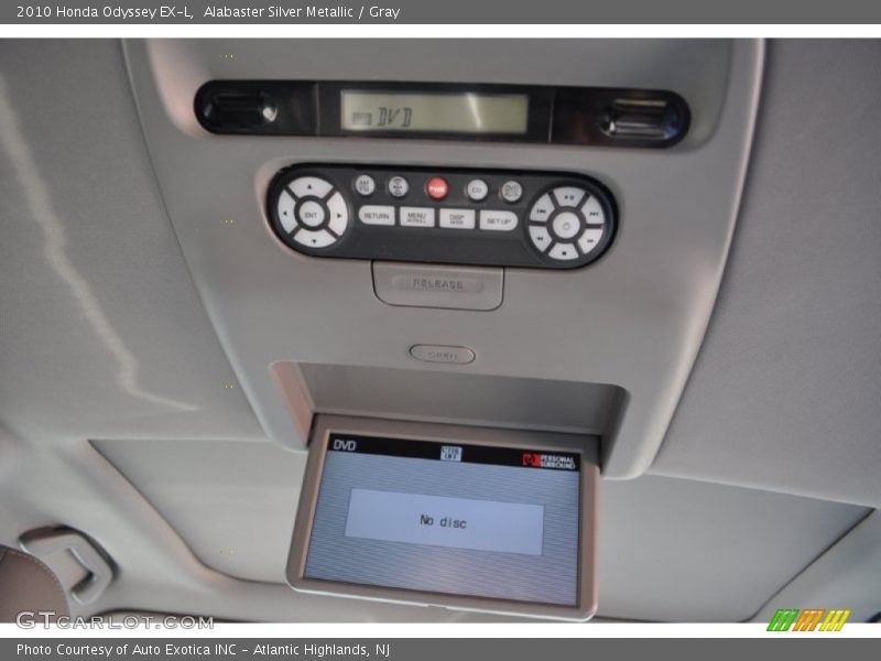 Alabaster Silver Metallic / Gray 2010 Honda Odyssey EX-L