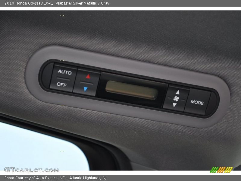 Alabaster Silver Metallic / Gray 2010 Honda Odyssey EX-L