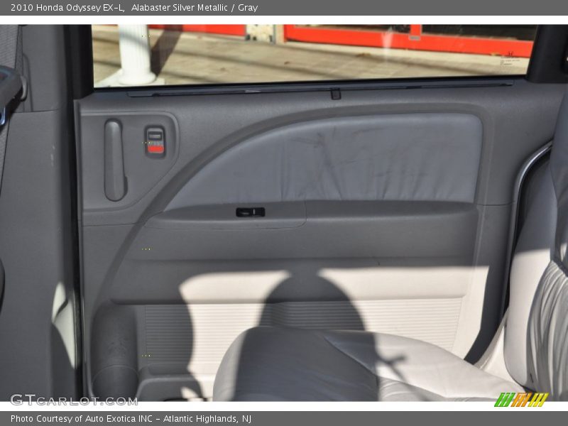 Alabaster Silver Metallic / Gray 2010 Honda Odyssey EX-L