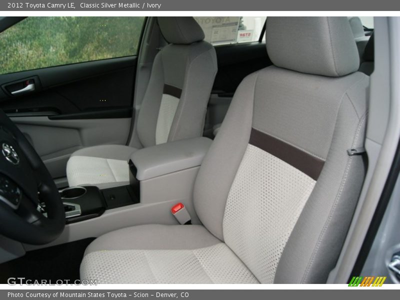 Classic Silver Metallic / Ivory 2012 Toyota Camry LE