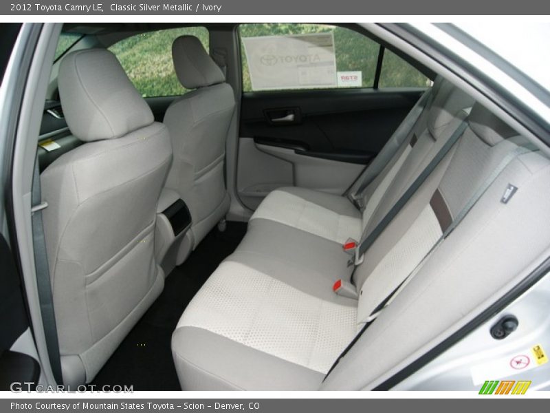 Classic Silver Metallic / Ivory 2012 Toyota Camry LE