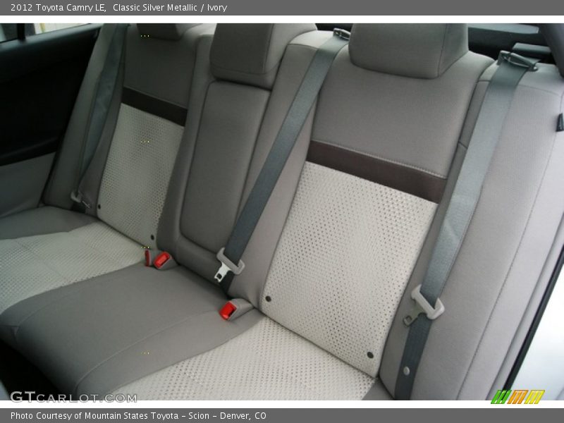 Classic Silver Metallic / Ivory 2012 Toyota Camry LE