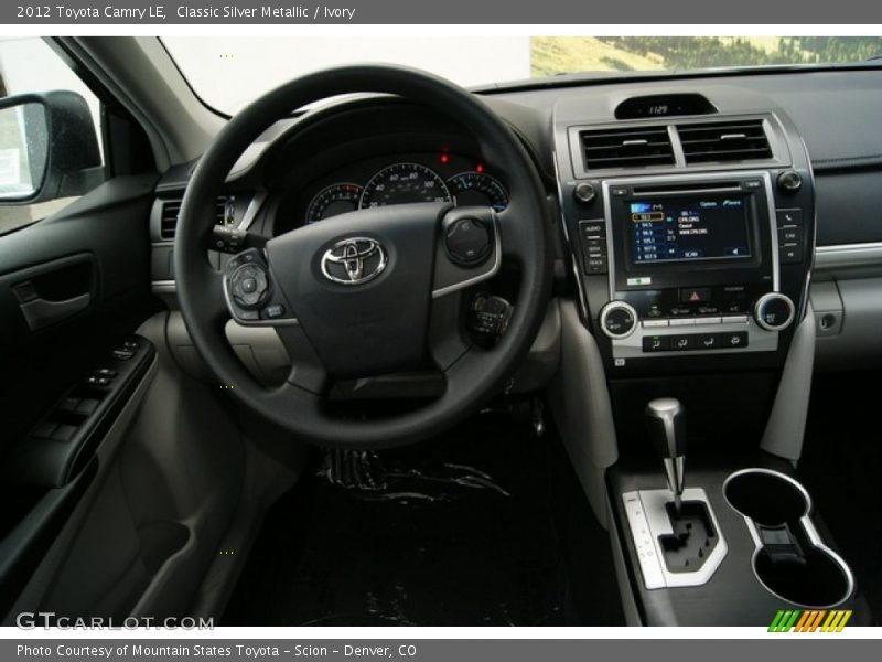 Classic Silver Metallic / Ivory 2012 Toyota Camry LE