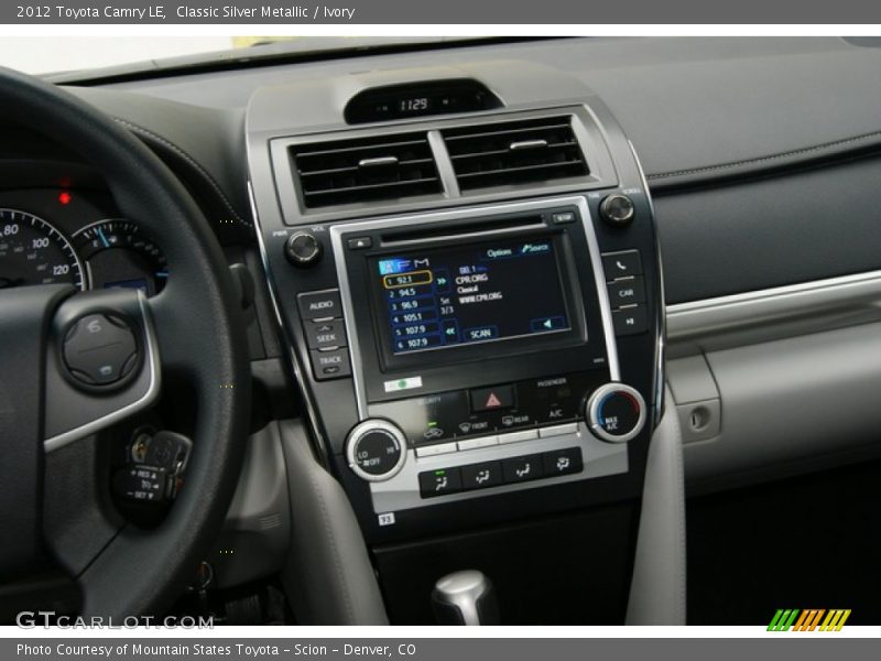 Classic Silver Metallic / Ivory 2012 Toyota Camry LE