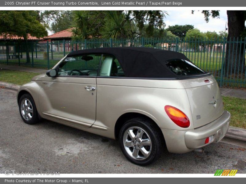 Linen Gold Metallic Pearl / Taupe/Pearl Beige 2005 Chrysler PT Cruiser Touring Turbo Convertible