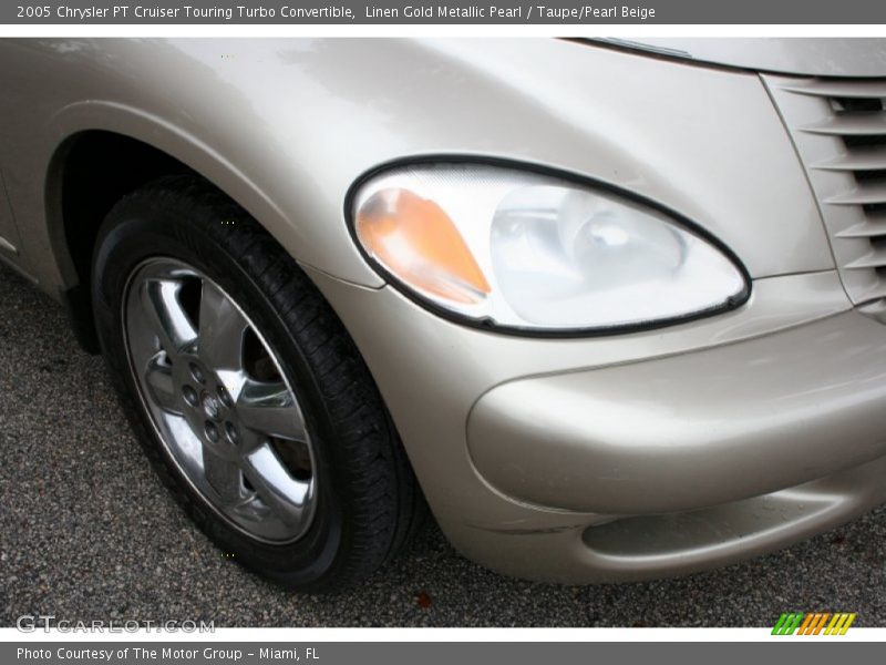 Linen Gold Metallic Pearl / Taupe/Pearl Beige 2005 Chrysler PT Cruiser Touring Turbo Convertible