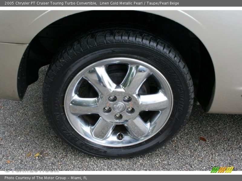 Linen Gold Metallic Pearl / Taupe/Pearl Beige 2005 Chrysler PT Cruiser Touring Turbo Convertible