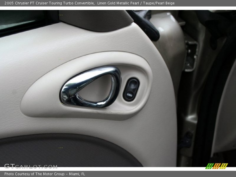 Linen Gold Metallic Pearl / Taupe/Pearl Beige 2005 Chrysler PT Cruiser Touring Turbo Convertible