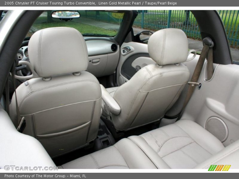  2005 PT Cruiser Touring Turbo Convertible Taupe/Pearl Beige Interior