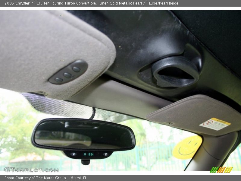 Linen Gold Metallic Pearl / Taupe/Pearl Beige 2005 Chrysler PT Cruiser Touring Turbo Convertible